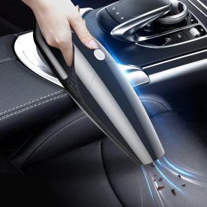 10Car - אביזרים, ציוד וכל מה שצריך לרכב שואבי אבק 4500Pa 120W Cordless Corded Hand Held Vacuum Cleaner Small Mini Portable Car Auto Home Dirty C