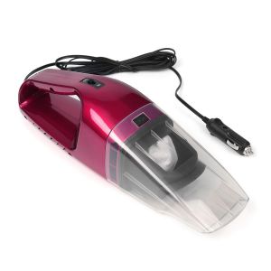 10Car - אביזרים, ציוד וכל מה שצריך לרכב שואבי אבק 12V 100W 3 Colors Portable Car Vacuum Cleaner With 5M Power Cord