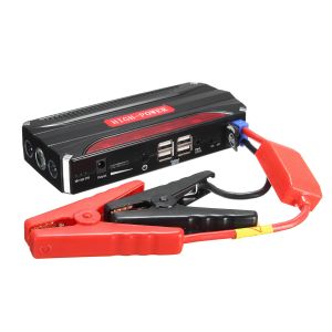 10Car - אביזרים, ציוד וכל מה שצריך לרכב מטעני מצברים (בוסטרים) 68800mAh 12V 4USB Multi-Function Car Jump Starter Power Bank Rechargable Battery