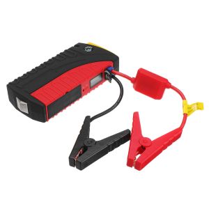 10Car - אביזרים, ציוד וכל מה שצריך לרכב מטעני מצברים (בוסטרים) 20000mAh 3 LED 4USB Waterproof Car Start Emergency Power Supply Car Jump Starter With Safety Hammer
