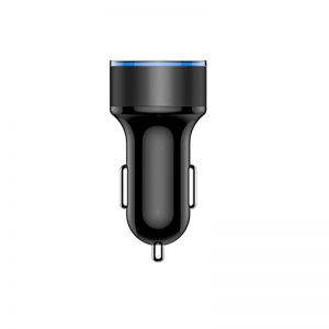 10Car - אביזרים, ציוד וכל מה שצריך לרכב מטענים 12V 24V 3.1A Dual USB Car Charger LCD Display Smart Protection