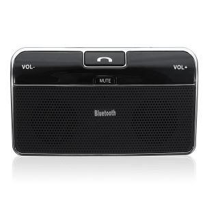 10Car - אביזרים, ציוד וכל מה שצריך לרכב מטענים Silm Wireless bluetooth Hands Free Speaker Phone MP3 Car Kit Sun Visor Clip Drive