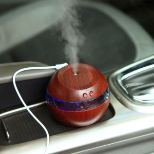 10Car - אביזרים, ציוד וכל מה שצריך לרכב מטהרי אוויר 5V Car Ultrasonic Aromatherapy Air Purifier Protable Humidifier Multifunctional for Home Office