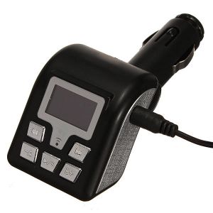 10Car - אביזרים, ציוד וכל מה שצריך לרכב מטענים BT Car Wireless FM Transmitter Kit USB MP3 Player