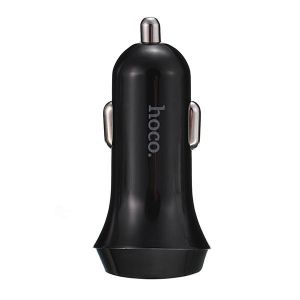 10Car - אביזרים, ציוד וכל מה שצריך לרכב מטענים Hoco UC202 Two Port Car Charger Dual USB 5V 2.4A Adapter For IPhone Xiaomi Samsung