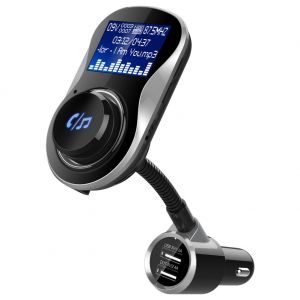 10Car - אביזרים, ציוד וכל מה שצריך לרכב מטענים BC26 bluetooth Car Kit Handsfree Wireless FM Transmitter Modulator Car Charger