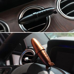 10Car - אביזרים, ציוד וכל מה שצריך לרכב מטהרי אוויר Submarine Shape Car Mini Air Vent Solid Perfume Clip Air Purifier Freshener Aromatherapy Diffuser