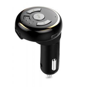10Car - אביזרים, ציוד וכל מה שצריך לרכב מטענים EK801 Multifunctional bluetooth Hand-Free Phone With FM Launch And USB Car Charge