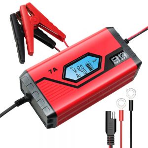 10Car - אביזרים, ציוד וכל מה שצריך לרכב מטענים JUMP MONSTER ICS7 100-240V 7A Automatic Repair Battery Car Charger