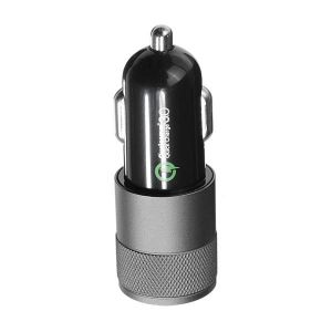 10Car - אביזרים, ציוד וכל מה שצריך לרכב מטענים Quick Charge 3.1A 15W Car Charger Dual USB Car Charger
