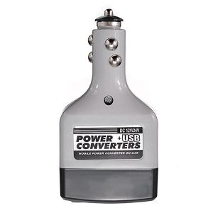 10Car - אביזרים, ציוד וכל מה שצריך לרכב מטענים DC 12V 24V to AC 220V Power Inverter Converter USB Outlet Car Charger