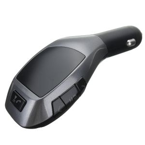 10Car - אביזרים, ציוד וכל מה שצריך לרכב מטענים Wireless bluetooth Car Kit FM Transimittervs Hands Free LCD MP3 Player USB Charger