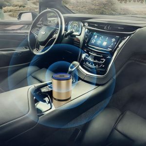 10Car - אביזרים, ציוד וכל מה שצריך לרכב מטענים Easycare F-C2 Car Air Purifier Anion Generator Dust Fume Removal Usb Charging