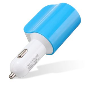 10Car - אביזרים, ציוד וכל מה שצריך לרכב מטענים Universal Dual USB Port Car Charger Adapter Voltage DC 5V 2.1A 120W for iphone