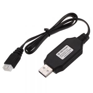 10Car - אביזרים, ציוד וכל מה שצריך לרכב מטענים Orlandoo Hunter 7.4V 2S Lipo Battery Charger USB Charging Cable for 1/32 1/35 RC Car Parts