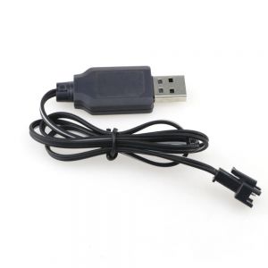 10Car - אביזרים, ציוד וכל מה שצריך לרכב מטענים JJRC USB Line For Q60 Q61 1/16 2.4G Off-Road Military Trunk Crawler RC Car Parts