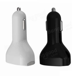 10Car - אביזרים, ציוד וכל מה שצריך לרכב מטענים Car Charger 3 Port Three USB iPHone iPad  Labtop Current Adapter 5V 5.2A 26W 
