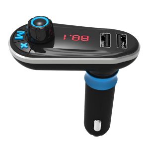 10Car - אביזרים, ציוד וכל מה שצריך לרכב מטענים bluetooth Car Kit MP3 Player FM Transmitter Dual USB Car Charger Remote Control