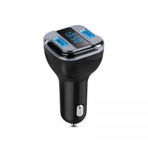 10Car - אביזרים, ציוד וכל מה שצריך לרכב מטענים iMars™ EC08 GPS Locate Tracker Car Charger Mini 5V Dual USB Port HD OLED Display