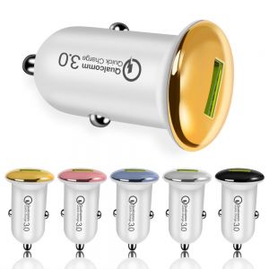 10Car - אביזרים, ציוד וכל מה שצריך לרכב מטענים OLAF Universal QC3.0 Fast Charging USB Car Charger for Samsung Xiaomi Huawei  