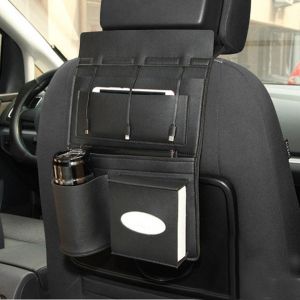 10Car - אביזרים, ציוד וכל מה שצריך לרכב מטענים Car Seat Back Multi Pocket Micro Usb 8Pin Type-c Charging Cable Storage Bag 