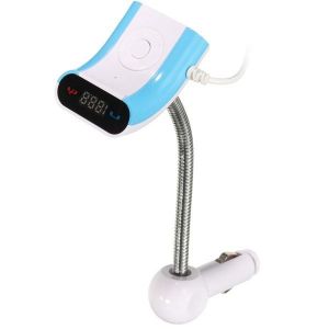 10Car - אביזרים, ציוד וכל מה שצריך לרכב מטענים Wireless bluetooth FM Transmitter Modulator MP3 TF USB Player Car Charger Cable