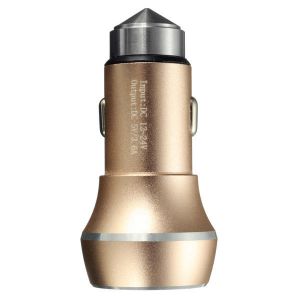 10Car - אביזרים, ציוד וכל מה שצריך לרכב מטענים 12V 3.1A Car Dual USB Output Charger Adapter for Mobile Phone MP3