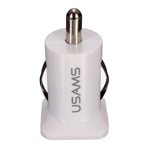 10Car - אביזרים, ציוד וכל מה שצריך לרכב מטענים USAMS 3.1A Universal Mini Dual 12V USB Auto Car Charger Socket Adapter For iPhone Samsung