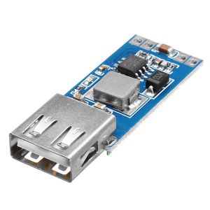 10Car - אביזרים, ציוד וכל מה שצריך לרכב מטענים 5pcs DC-DC 7.5-28V To 5V 3A Step-Down Power Supply Module Cellphone Car Charger USB Buck Regulator 9V/12V/24V/28V To 5V
