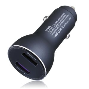 10Car - אביזרים, ציוד וכל מה שצריך לרכב מטענים SuperCharge Fast Dual USB Car Charger For Huawei P20 P20 Pro Mate10 for iPhone 8 x