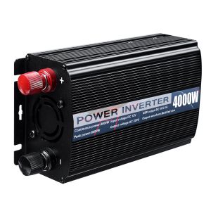 10Car - אביזרים, ציוד וכל מה שצריך לרכב מטענים 4000Peak Power Inverter DC12V To AC220V Power Converter Car USB Charger Inverter Modified Sine Wave