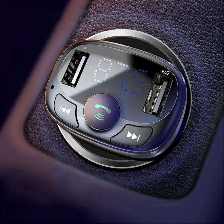 10Car - אביזרים, ציוד וכל מה שצריך לרכב מטענים Car Charger Handsfree FM Transmitter Bluetooth MP3 Player Dual USB Charging