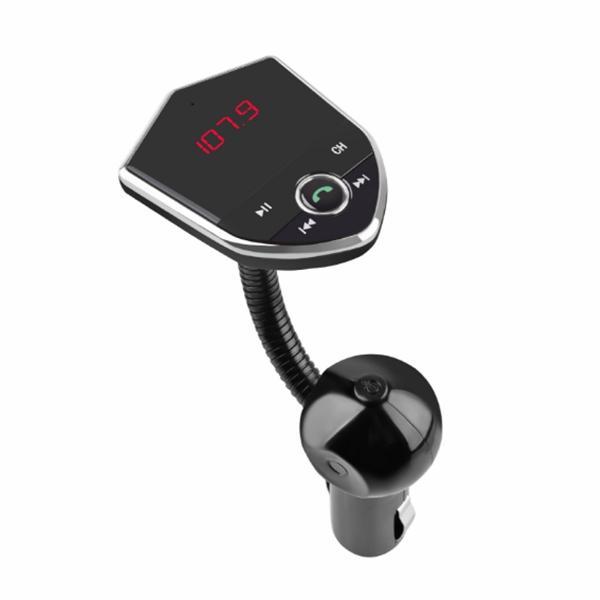 10Car - אביזרים, ציוד וכל מה שצריך לרכב מטענים 602E Car bluetooth MP3 Player Handsfree Dual USB Car Charger