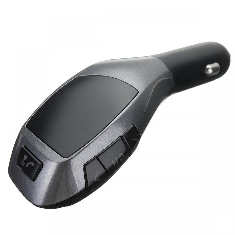 10Car - אביזרים, ציוד וכל מה שצריך לרכב מטענים Wireless bluetooth Car Kit FM Transimittervs Hands Free LCD MP3 Player USB Charger