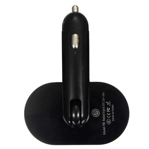 10Car - אביזרים, ציוד וכל מה שצריך לרכב מטענים Wireless LCD FM Transimittervs Car Kit MP3 Player USB Charger Hands Free with bluetooth Function