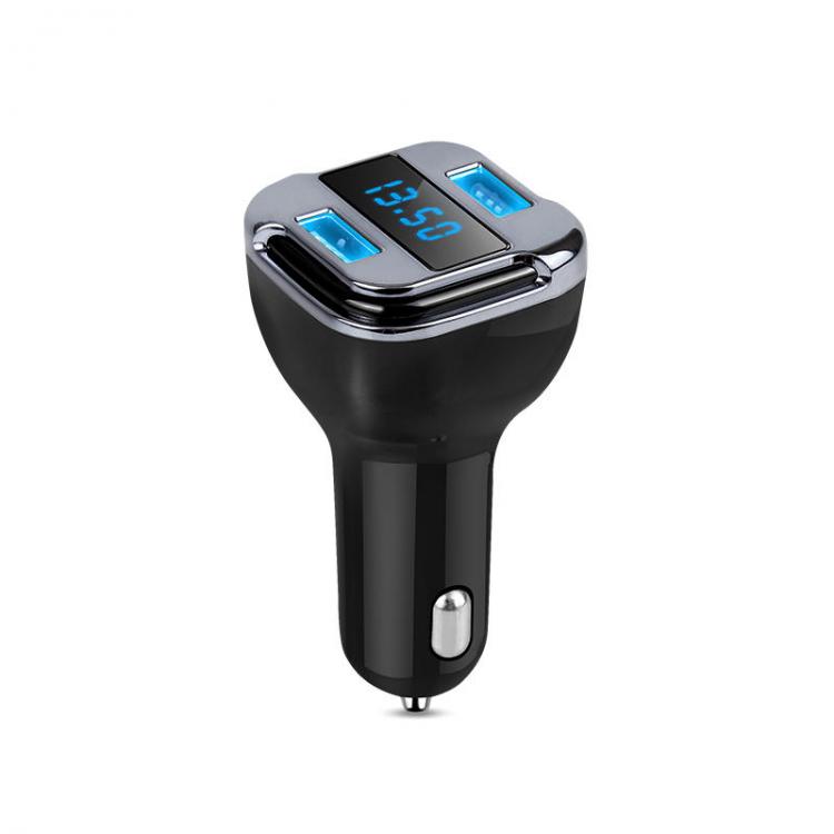 10Car - אביזרים, ציוד וכל מה שצריך לרכב מטענים iMars™ EC08 GPS Locate Tracker Car Charger Mini 5V Dual USB Port HD OLED Display