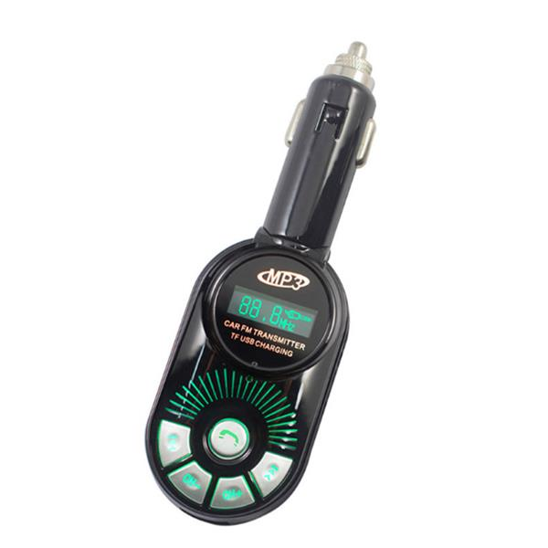 10Car - אביזרים, ציוד וכל מה שצריך לרכב מטענים 950BT Wireless A2DP bluetooth Car Kit MP3 Player FM Transmitter SD TF Dual USB Charging